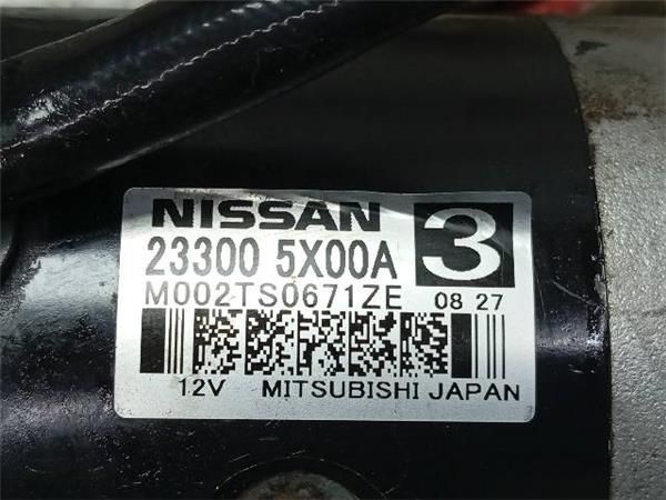 MOTOR ARRANQUE Nissan Pathfinder 2.5 DCI III (R51) 190CV (2010-2014) (140 KW) - 34582 / YD25 EURO 4