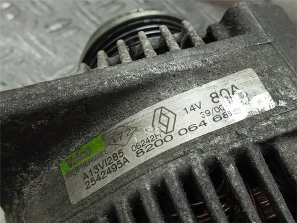 ALTERNADOR Renault Megane 1.9 DCI (75KW /102 CV) (2001-2003) (75 KW) - 34629 / F9Q K7