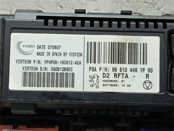 MANDOS CALEFACCION / A.A. Peugeot 407 1.6 HDI (109CV) (2004 2010) (80 KW) - 34635 / 9HZ