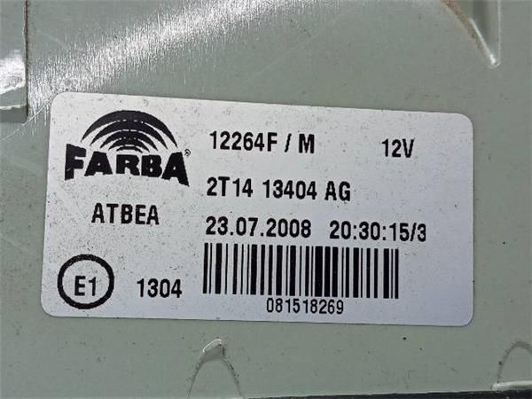 PILOTO TRA. DCHO. Ford Tourneo 1.8 TDCI (75CV) (06/2002 - 12/2013) (55 KW) - 34646 / R2PA