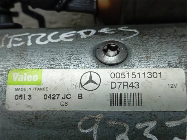 MOTOR ARRANQUE Mercedes C 220 2.2 CDI W203 (143CV) (2000 2007) (105 KW) - 34695 / 646963
