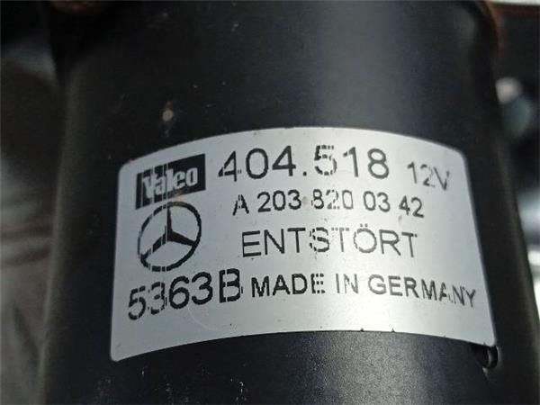 MOTOR LIMPIAPARABRISAS DEL. Mercedes C 220 2.2 CDI W203 (143CV) (2000 2007) (105 KW) - 34699 / 646963