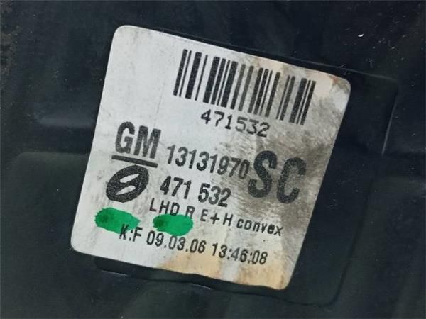 RETROVISOR ELECTRICO DCHO. Opel Zafira 1.9 CDTI (M75) (120CV) [2005 2015] (88 KW) - 34794 / Z19DT