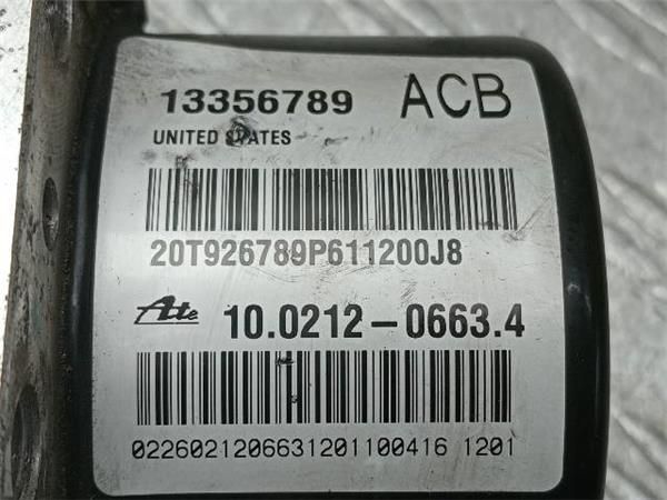 NUCLEO ABS Opel Astra 2.0 CDTI J (118 KW) - 34913 / A20DTH