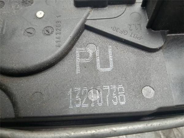 CERRADURA PUERTA TRA. IZDA. Opel Zafira 1.9 CDTI FAMILIAR (150CV) (2005 2015) (110 KW) - 35091 / Z19DTH