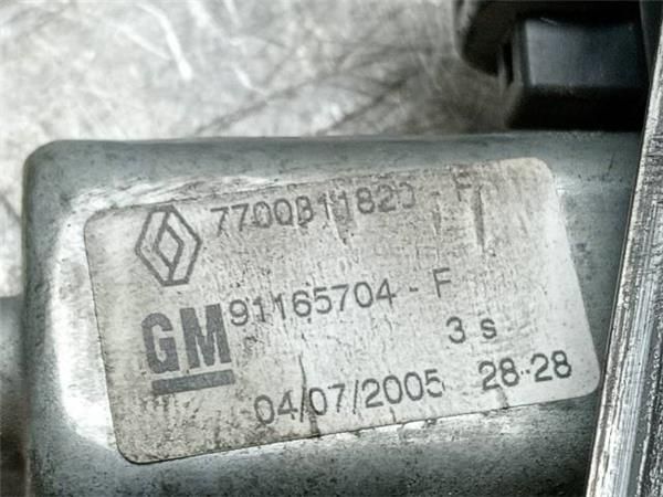 MOTOR ELEVALUNAS DEL. IZDO. Nissan Primastar 1.9 DCI (100CV) (2002 2022) (74 KW) - 35174 / F9Q U7
