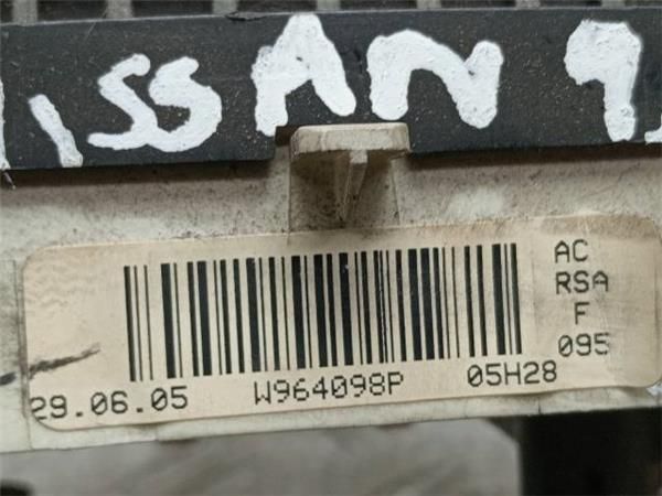MANDOS CALEFACCION / A.A. Nissan Primastar 1.9 DCI (100CV) (2002 2022) (74 KW) - 35180 / F9Q U7