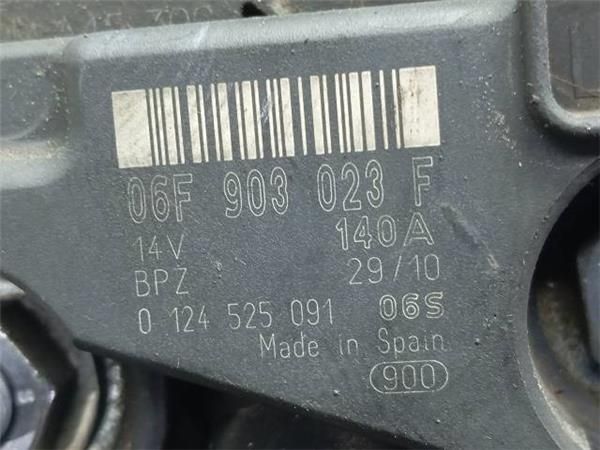 ALTERNADOR Skoda Octavia 1.6 TDI II (105CV) (2009 2013) (77 KW) - 35281 / CAY