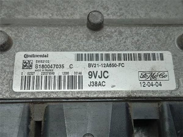 CENTRALITA MOTOR UCE Ford Fiesta 1.2 G VI (JA8) 82CV (2008-2017) (60 KW) - 35289 / SNJB