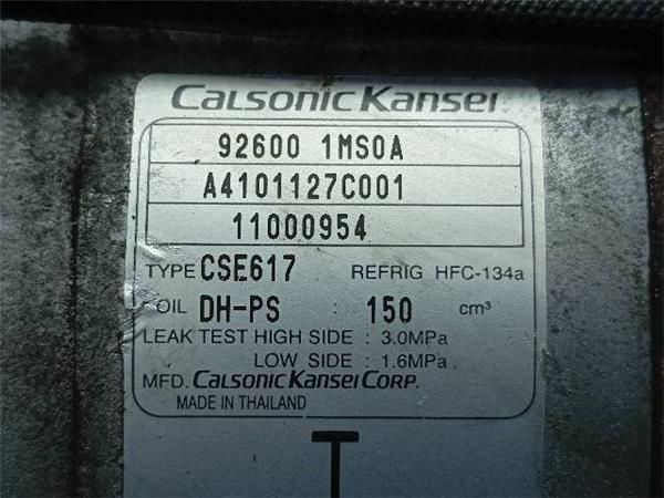 COMPRESOR AIRE ACOND. Infiniti FX 3.0 D (S51) 4X4 238CV (2010-2013) (175 KW) - 35299 / V9X