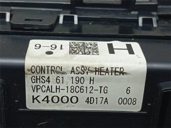 MANDOS CALEFACCION / A.A. Mazda 6 2.2 D (GJ) 150CV (2012-2022) (110 KW) - 35338 / VPCALH18C612TG, GHS461190H