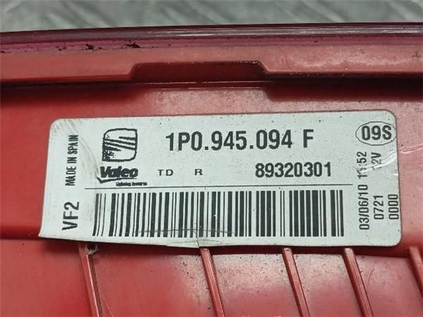 PILOTO PORTON TRA. DCHO. Seat Leon 1.6 TDI (1P1) 105CV (2010-2012) (77 KW) - 35341 / 1P0945094F