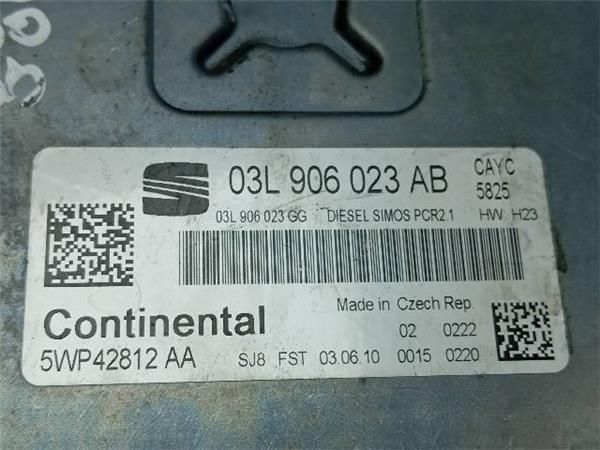 CENTRALITA MOTOR UCE Seat Leon 1.6 TDI (1P1) 105CV (2010-2012) (77 KW) - 35366 / CAY
