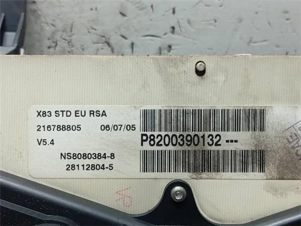 CUADRO INSTRUMENTOS Nissan Primastar 1.9 DCI (100CV) (2002 2022) (74 KW) - 35367 / F9Q U7