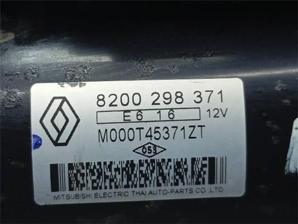 MOTOR ARRANQUE Renault Clio 1.4  III (98CV) (2000 2008) (72 KW) - 35394 / 8200298371