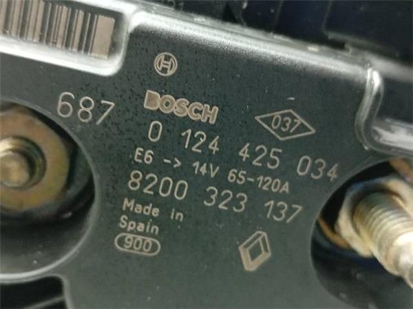 ALTERNADOR Renault Clio 1.4  III (98CV) (2000 2008) (72 KW) - 35395 / 8200323137