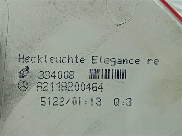 PILOTO TRA. DCHO. Mercedes E 240 2.6  W211 (177CV) (2002-2008) (130 KW) - 35423 / 112.913