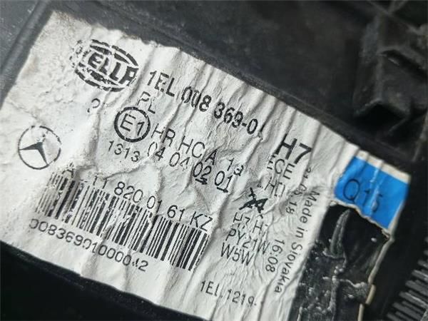 FARO DEL. IZDO. Mercedes E 240 2.6  W211 (177CV) (2002-2008) (130 KW) - 35437 / 112.913