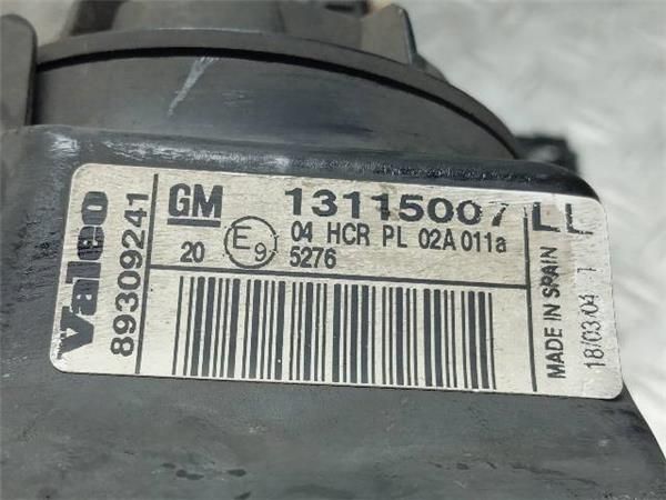 FARO DEL. DCHO Opel Corsa 1.2 C (75CV) (2000 2009) (55 KW) - 35451 / Z12XE