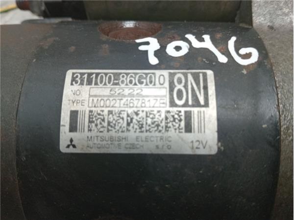 MOTOR ARRANQUE Suzuki Swift 1.5 G III (MZ) (2005-2010) 102CV (74,5 KW) - 35610 / 3110086g00