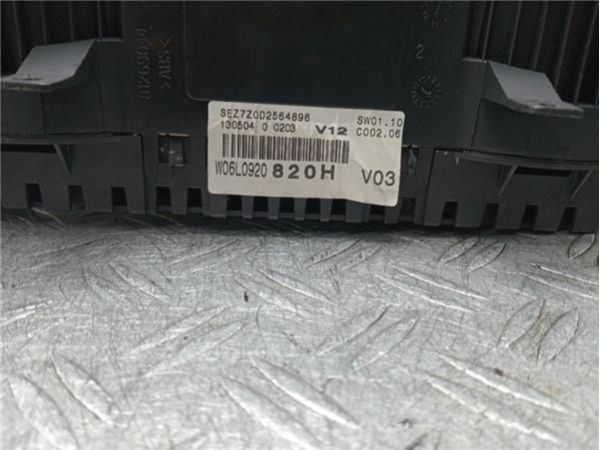 CUADRO INSTRUMENTOS Seat Ibiza 1.4 III 6L1 (100CV) )2002 2009) (74 KW) - 35801 / W06L0920 820H 2