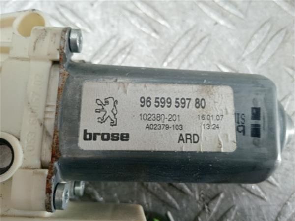 MECANISMO ELEVALUNAS TRA. DCHO. Peugeot 607 (S2)(2005-) 2.0 Básico [2,0 Ltr. - 100 kW 16V HDi FAP] - 35932 / 9659959780