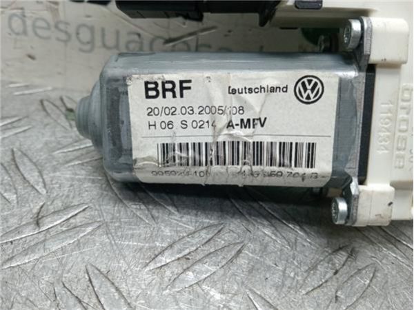 MOTOR ELEVALUNAS TRA. DCHO. Volkswagen Touran 3.0 TDI 1T1 1T2(140CV) (2005 2010) (103 KW) - 35961 / H06S0214