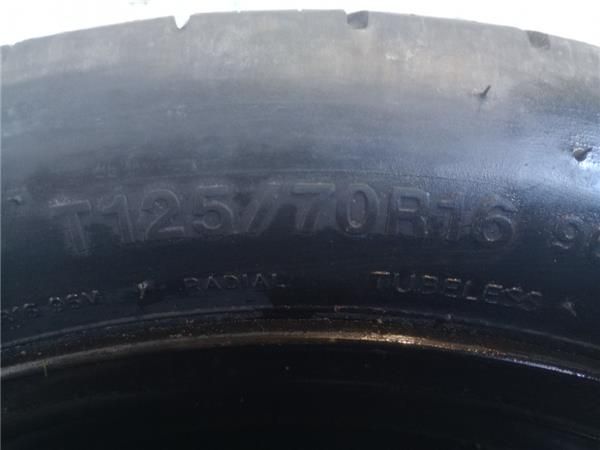 RUEDA COMPLETA REPUESTO Seat Leon (1P1)(05.2005-) - 36009