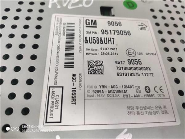 RADIO / CD Chevrolet Aveo 1.3 CDTI (70 KW) - 6913 / A13DTR