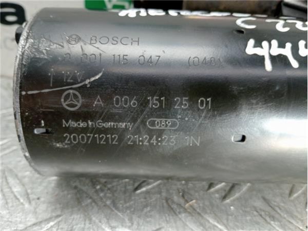 MOTOR ARRANQUE Mercedes-Benz Clase C (BM 204) Berlina (01.2007-) 2.2 C 220 CDI (204.008) [2,2 Ltr. - 125 kW CDI CAT] - 3