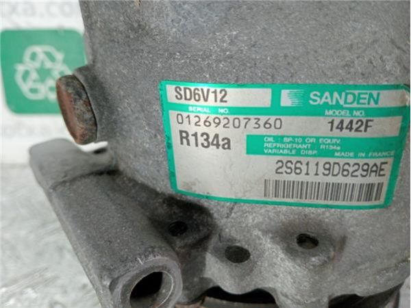 COMPRESOR AIRE ACOND. Ford Fiesta (CBK)(2002-) 1.4 Trend [1,4 Ltr. - 50 kW TDCi CAT] - 36204 / SD6V12