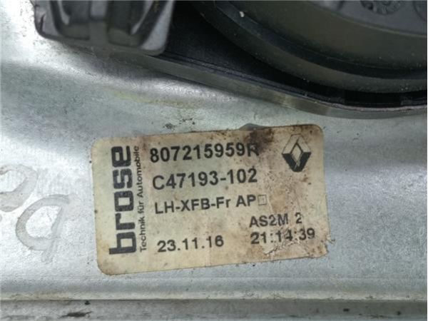 MECANISMO ELEVALUNAS DEL. IZDO. Renault Megane IV Berlina 5P (12.2015-) 1.2 Experience [1,2 Ltr. - 74 kW TCE Energy] - 3