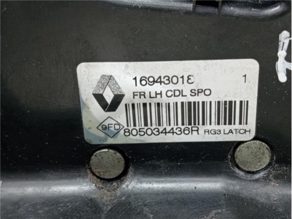 CERRADURA PUERTA DEL. IZDA. Renault Megane IV Berlina 5P (12.2015-) 1.2 Experience [1,2 Ltr. - 74 kW TCE Energy] - 36746