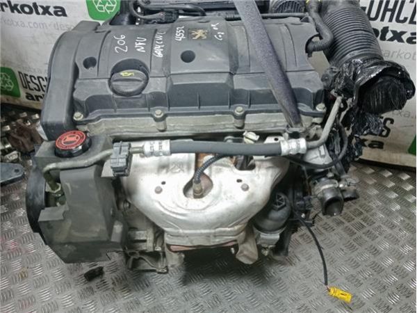 MOTOR COMPLETO Peugeot 206 CC Cabrio-Coupé (2001-) 1.6 CC [1,6 Ltr. - 80 kW 16V CAT (NFU / TU5JP4)] - 36770 / NFU 10FX5