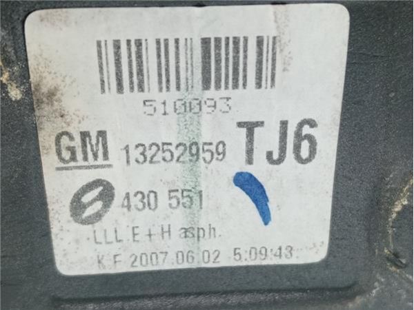 RETROVISOR IZDO. Opel Astra H GTC (11.2006-) 1.9 Sport [1,9 Ltr. - 88 kW CDTI] - 36949 / 13252959 TJ6 2