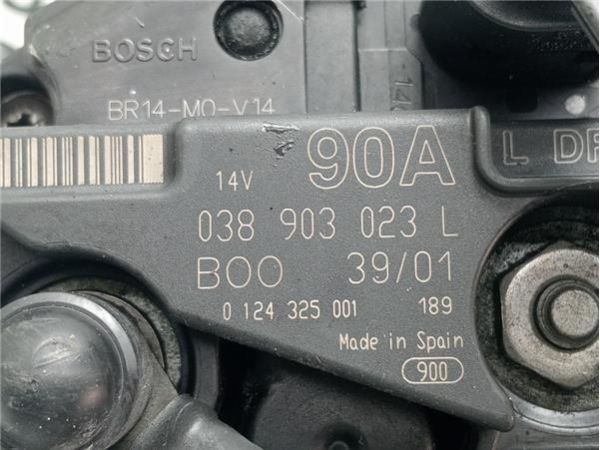 ALTERNADOR Seat Cordoba Berlina (6K2)(08.1999-) 1.9 Stella [1,9 Ltr. - 66 kW TDI] - 37096 / 038903023L