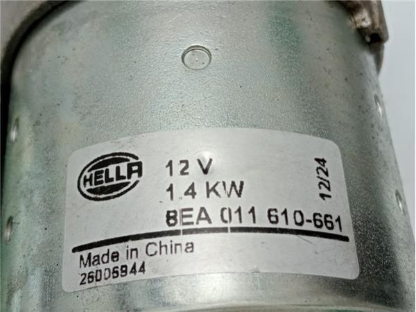 MOTOR ARRANQUE Opel Astra G Berlina (1998-) 1.7 Eco 4 [1,7 Ltr. - 55 kW 16V DTI CAT (Y 17 DT / LR6)] - 37131 / 011 610-6