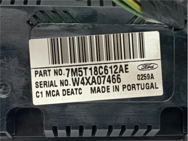 MANDOS CALEFACCION / A.A. Ford C-MAX (CB3)(2007-2010) 1.6 Ambiente [1,6 Ltr. - 80 kW TDCi CAT] - 37943 / 7M5T18C612AE