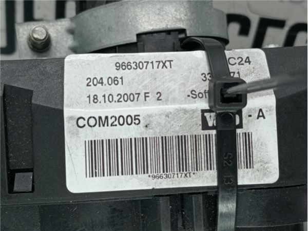 MANDO MULTIFUNCION Peugeot 207 1.6 HDI SW (WU) 109CV (2007-2010) (80 KW) - 37949 / 96630717XT, COM2005