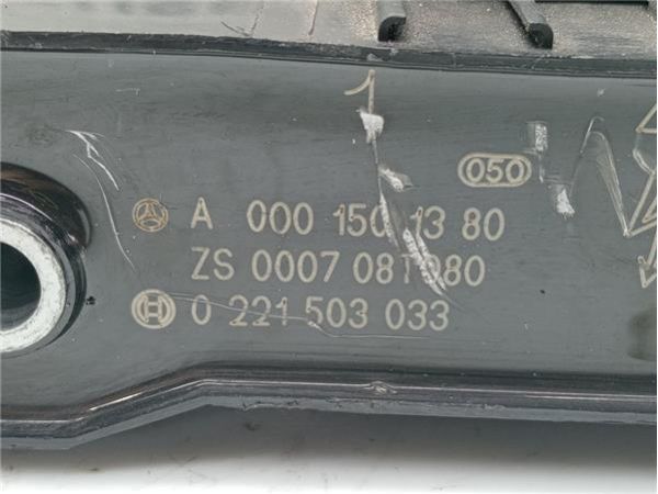 BOBINA ENCENDIDO Mercedes A 190 1.9  A (168 032, 168 132) [1999 (92 KW) - 37955 / A 000 150 13 80,  0 221 503 033