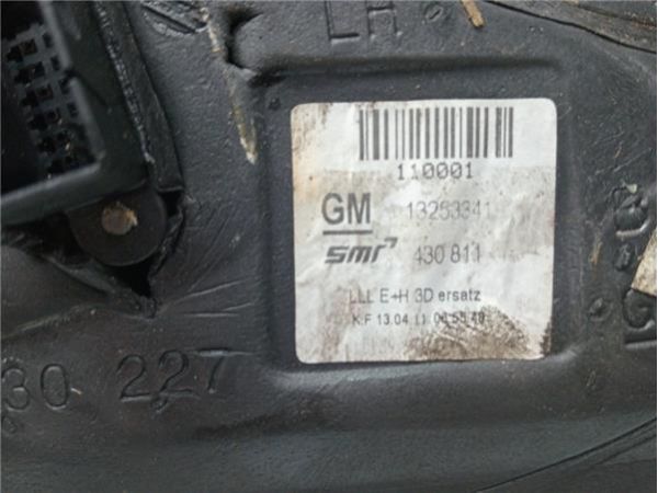 RETROVISOR ELECTRICO IZDO. Opel Astra H GTC (11.2006-) 1.8 Sport [1,8 Ltr. - 103 kW 16V] - 38125 / E1 021069, 13253341
