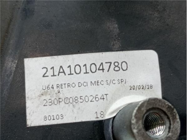 RETROVISOR DCHO. Citroen Jumpy (10.1995-) 1.9 Furgón Standard Chapa [1,9 Ltr. - 51 kW Diesel] - 38168