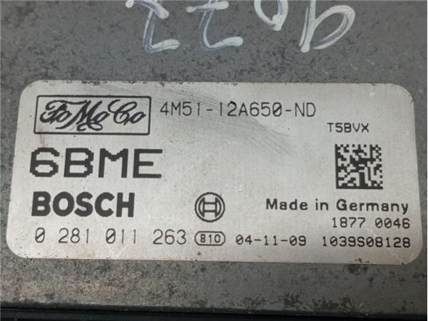 CENTRALITA MOTOR UCE Ford Focus 1.6 TDCI II (109CV) (2004 2012) (80 KW) - 38204 / 4M5112A650ND