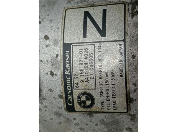 COMPRESOR AIRE ACOND. BMW Serie 3 Berlina (E90)(2004-) 2.0 320i [2,0 Ltr. - 110 kW 16V CAT (N46)] - 38213 / A4101541A026