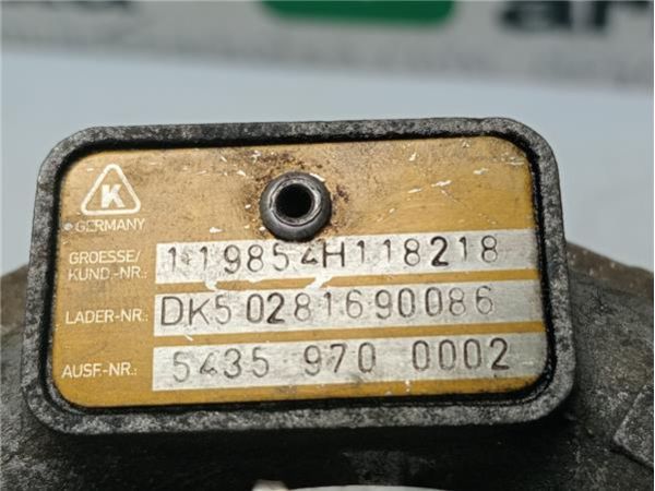 TURBO Renault Clio 1.5 DCI II (CB) (2001-2005) (60 KW) - 38224 / 54359700002, 119854H118218