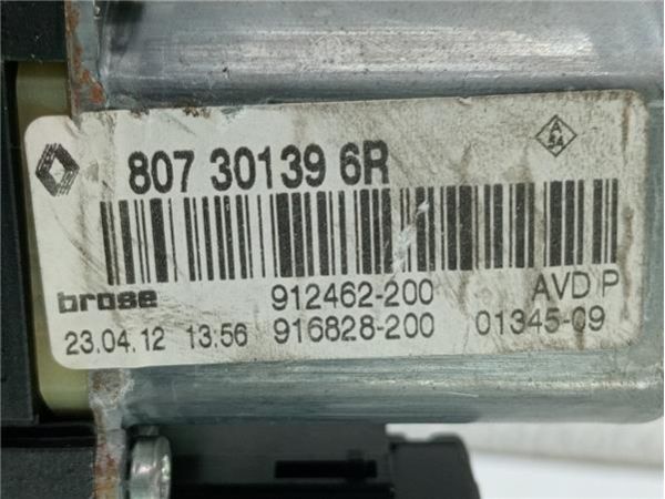 ELEVALUNAS ELECTRICO DEL. DCHO. Renault Megane 1.5 DCI III (90CV) (2008 2022) (66 KW) - 38250 / 807301396R