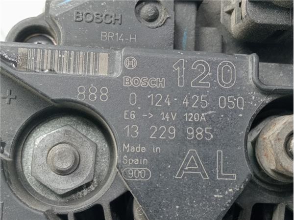 ALTERNADOR Opel Astra H GTC (11.2006-) 1.8 Sport [1,8 Ltr. - 103 kW 16V] - 38268 / 13229985,  0124425050