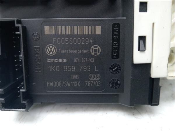MOTOR ELEVALUNAS DEL. IZDO. Volkswagen Passat Berlina (3C2)(2005-) 2.0 Advance [2,0 Ltr. - 103 kW TDI] - 38293 / 1K09597
