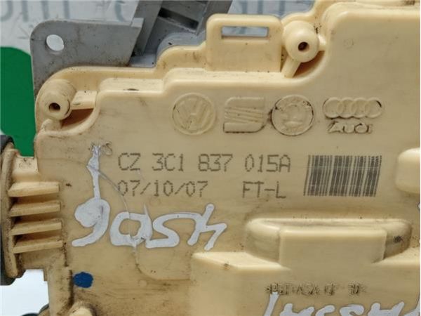 CERRADURA PUERTA DEL. IZDA. Volkswagen Passat Berlina (3C2)(2005-) 2.0 Advance [2,0 Ltr. - 103 kW TDI] - 38301 / CZ1C183