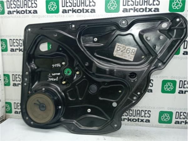 MECANISMO ELEVALUNAS TRA. DCHO. Volkswagen Passat Berlina (3C2)(2005-) 2.0 Advance [2,0 Ltr. - 103 kW TDI] - 38306 / 3C4